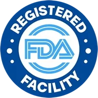 Registered FDA facility badge